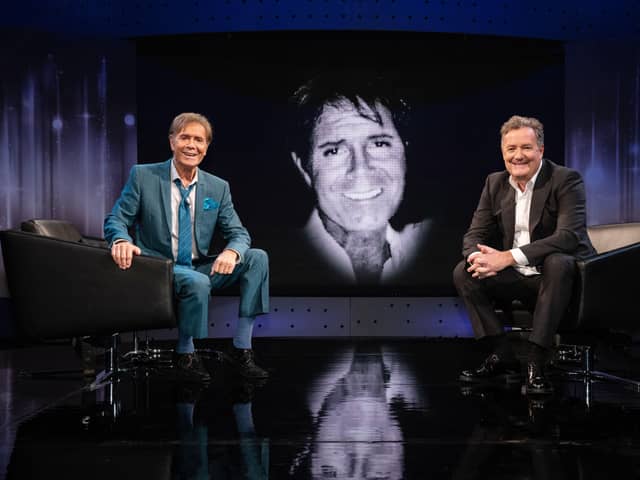 Piers Morgan can’t wait to chat to Sir Cliff Richard