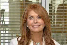 Roma Downey on a visit home to Derry in 2018.