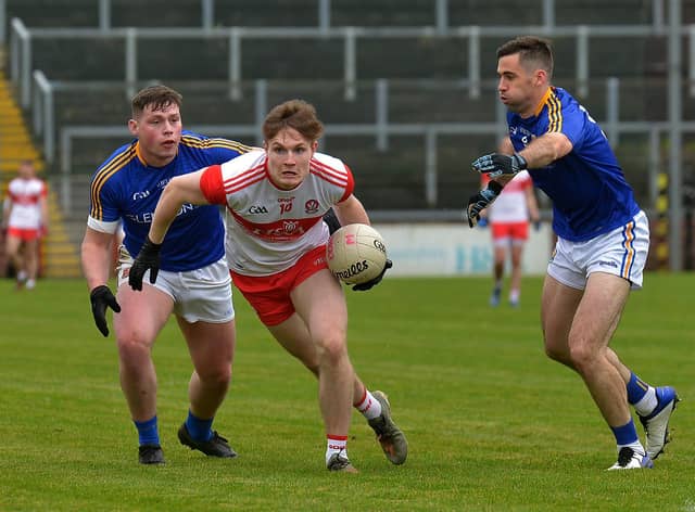 Glen's Ethan Doherty hit his first senior goal for Derry as the Oak Leafers finished their Division Three campaign with victory over Offaly in Tullamore.