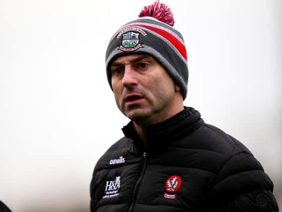 Derry senior manager Rory Gallagher.