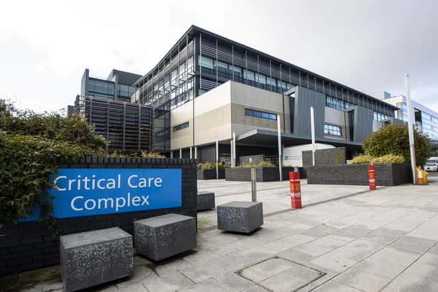 Critical Care Complex of the Ulster Hospital at Dundonald.