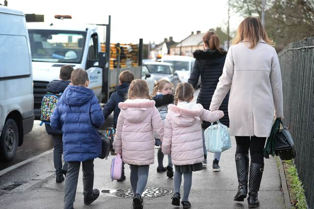 Parents and carers are being asked to be more responsible when picking up or dropping off their children at school.