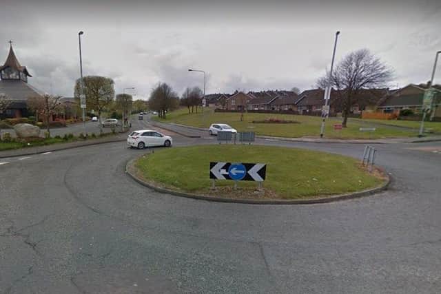Aileach Road in Derry. (Image Google Earth)