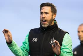 UNFINISHED BUSINESS . . . Shamrock Rovers manager Stephen Bradley wants to finish the season unbeaten.