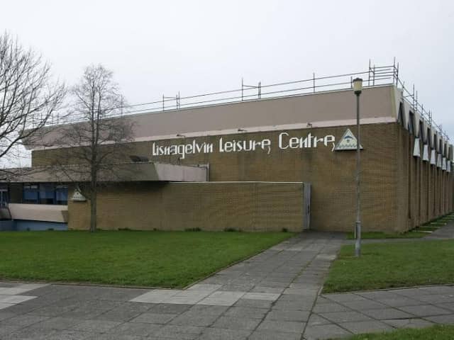 The old Lisnagelvin Leisure Centre.
