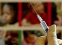 A vaccination syringe
