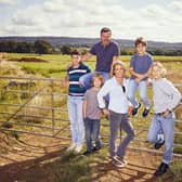 Sarah, Graham and their four boys