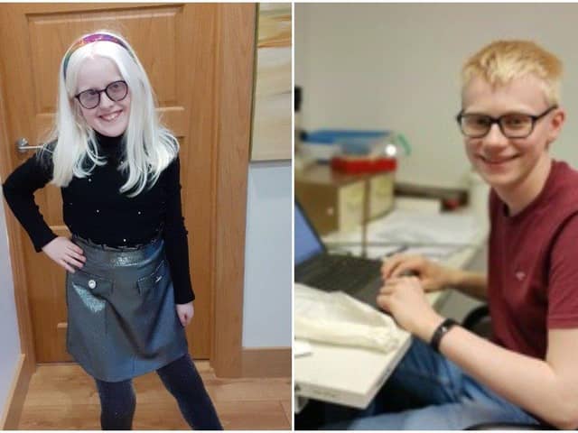 Freya Coyle and James Douglas are part of an exciting new project that will empower children and young people with sight loss across to shape their own future.