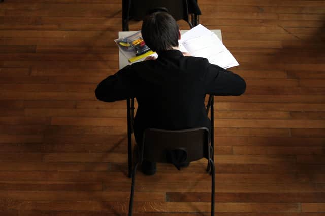 Education Minister Peter Weir said he was "dissapointed" at the news Wales has cancelled all school exams for 2021 because of Covid-19.