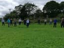 Farmer participants during their workshop visit to our demonstration farm in July this year.