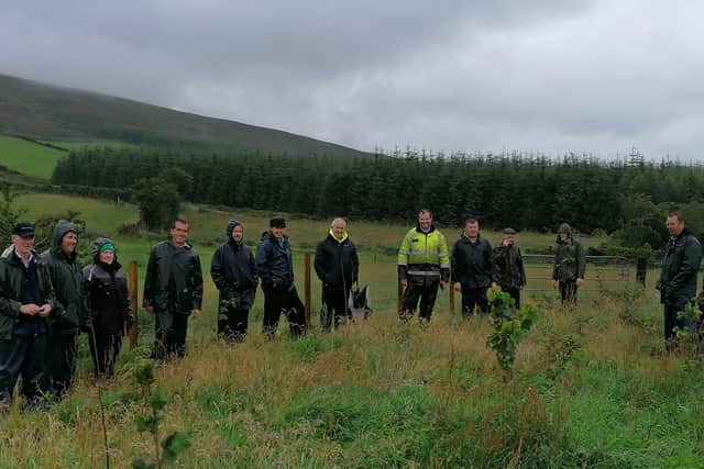 Farmer participants during their workshop visit to our demonstration farm in July this year.