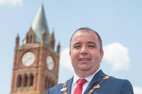 Mayor of Derry City and Strabane District Council, Cllr Brian Tierne