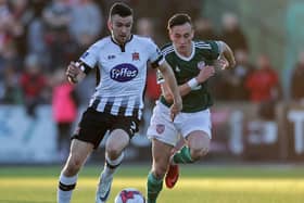 CALL-UPS  . . . Michael Duffy and Aaron McEneff who were both on target for their respective clubs in the FAI Cup quarter-finals over the weekend.