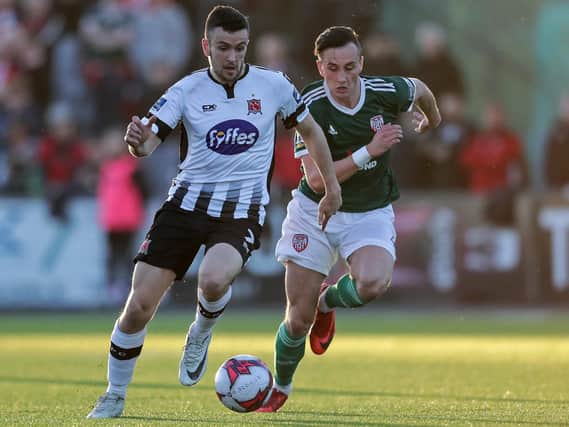 CALL-UPS  . . . Michael Duffy and Aaron McEneff who were both on target for their respective clubs in the FAI Cup quarter-finals over the weekend.