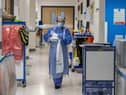 Medics deal with Covid patients