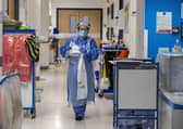 Medics deal with Covid patients