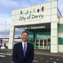 Steve Frazer, manager of City of Derry Airport.