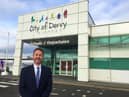 Steve Frazer, manager of City of Derry Airport.