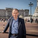 Andrew Marr outside Buckingham Palace