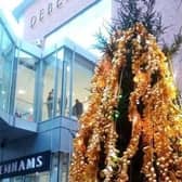 The Foyle Tree of Remembrance placed at Foyleside Shopping Centre last year.