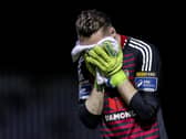 Goalkeeper Peter Cherrie admits he's disappointed to leave Derry City.