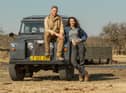 Chris Packham and Ella Al-Shamahi at the Waterhole