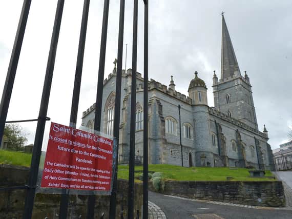 St Columb’s Cathedral.