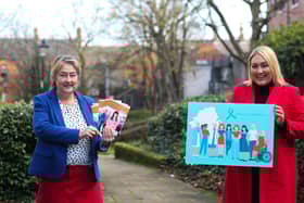 WRDA Training and Development Worker, Katherine Robertson (left) and Outreach Worker Emma Ward (right)