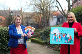 WRDA Training and Development Worker, Katherine Robertson (left) and Outreach Worker Emma Ward (right)