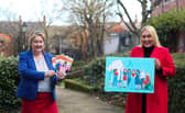 WRDA Training and Development Worker, Katherine Robertson (left) and Outreach Worker Emma Ward (right)