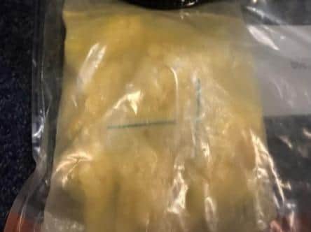 Bags of diazepam seized.