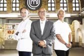 Marcus Wareing, Gregg Wallace and Monica Galetti