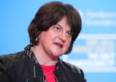 First Minister, Arlene Foster.