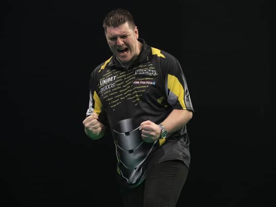 Daryl Gurney begins his World Darts Championship campaign this afternoon at the Alexandra Palace.