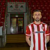 BACK HOME . . . Danny Lafferty has signed a two year deal with his hometown club, Derry City.