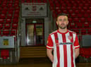 BACK HOME . . . Danny Lafferty has signed a two year deal with his hometown club, Derry City.