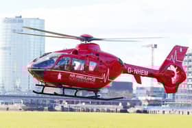 The Northern Ireland Air Ambulance.