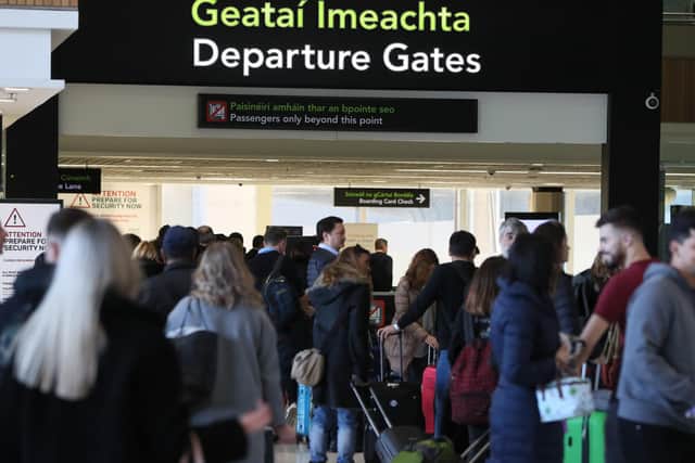 Dublin airport back in 2019. Brian Lawless/PA Wire