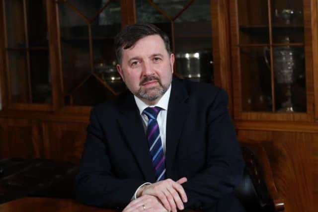Minister for Health Robin Swann