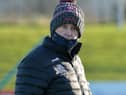Derry minor manager Martin Boyle at Owenbeg on Sunday.
