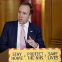 The British Health Minister Matt Hancock