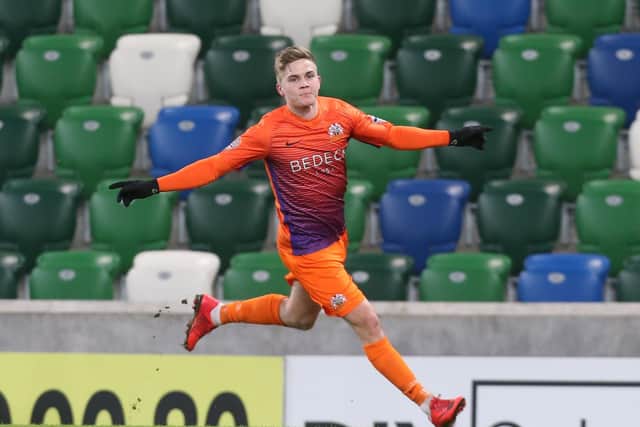 Daniels believes his time at Glenavon in the Irish League was well served as he learned to adapt his game.