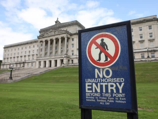 Parliament Buildings in Stormont.