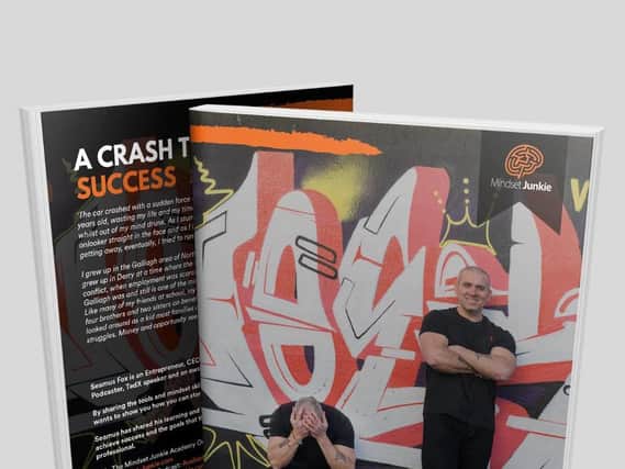 Seamus Fox's new book, 'A Crash to Success'.
