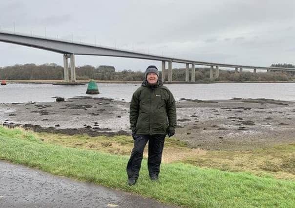 Archbishop Eamon Martin completing his GOAL Mile in Derry.
