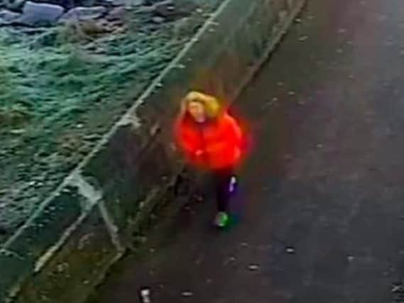 CCTV footage of Marian O'Neill.