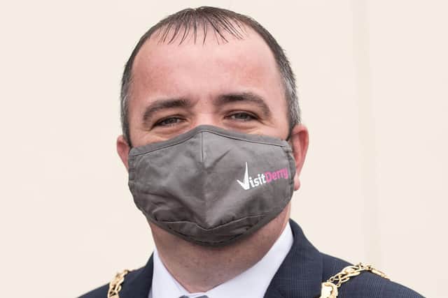 Derry City and Strabane District Council Mayor, Councillor Brian Tierney