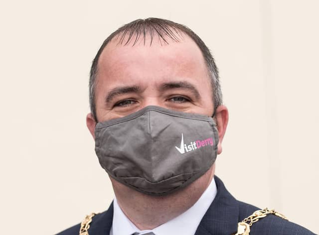 Derry City and Strabane District Council Mayor, Councillor Brian Tierney