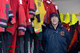 Pat Carlin, recently elected Chairman, of Foyle Search and Rescue. Photo: George Sweeney. Photo: George Sweeney / Derry Journal.  DER2102GS – 010