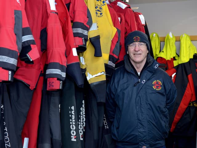 Pat Carlin, recently elected Chairman, of Foyle Search and Rescue. Photo: George Sweeney. Photo: George Sweeney / Derry Journal.  DER2102GS – 010